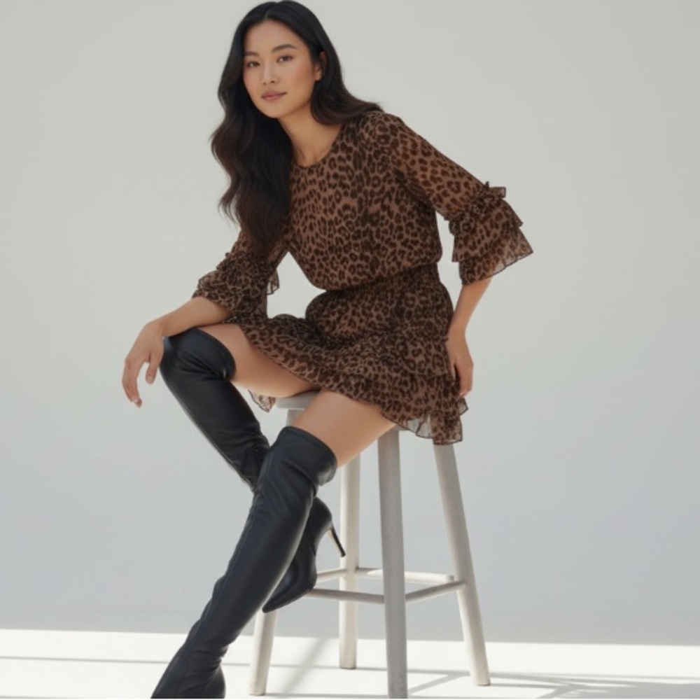 FATE Mimi Ruffle Layered Dress - Picture 2 of 16